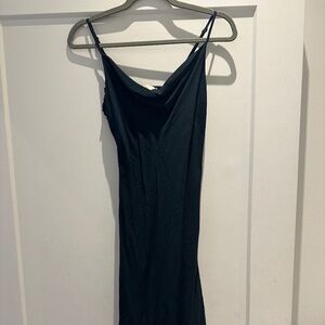 Dark Turquoise Slip Dress